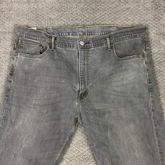 Levi's 569 Jeans Men's 40 x 30 Gray Black Fits 42 x 28 - Picture 2 of 14